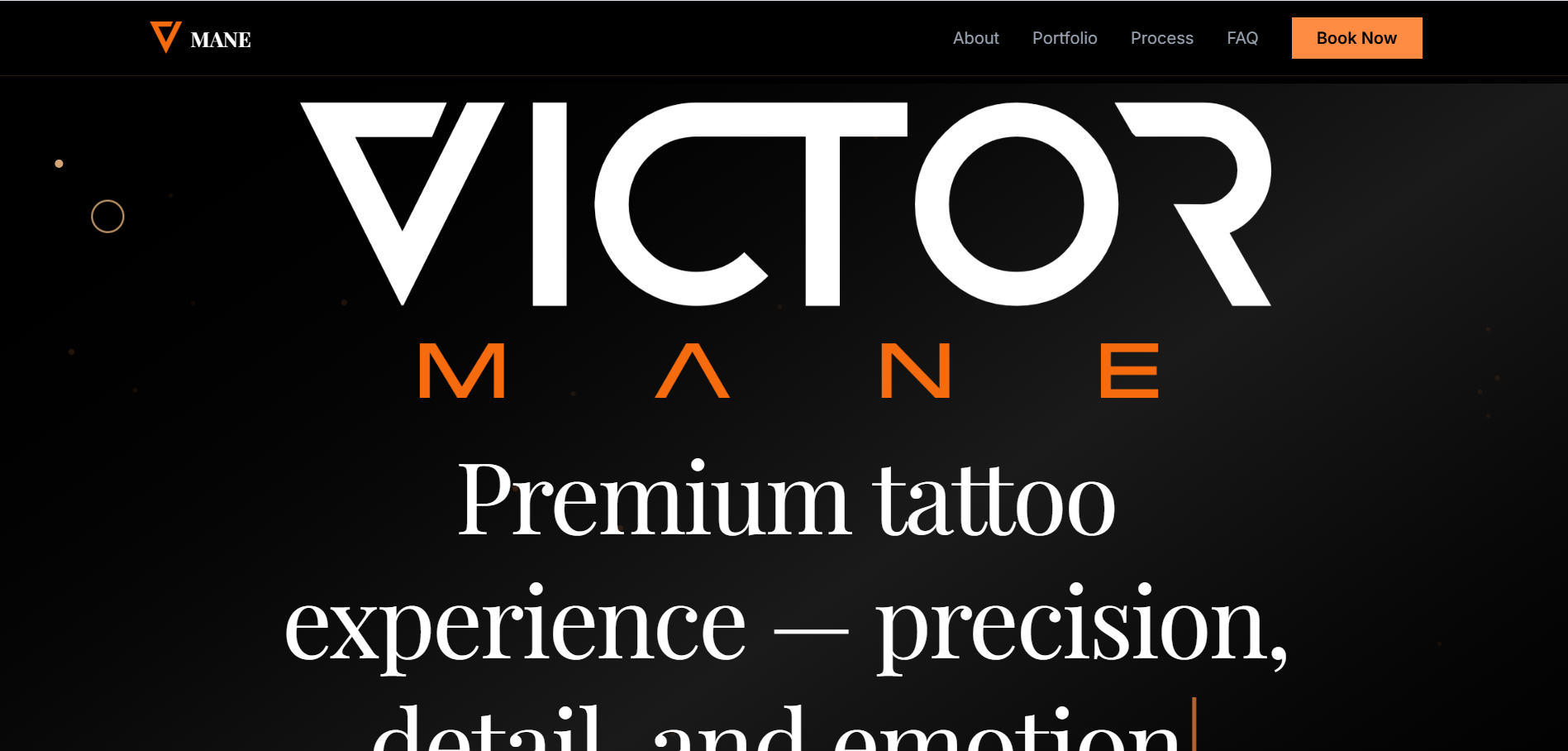 Victor Mane website